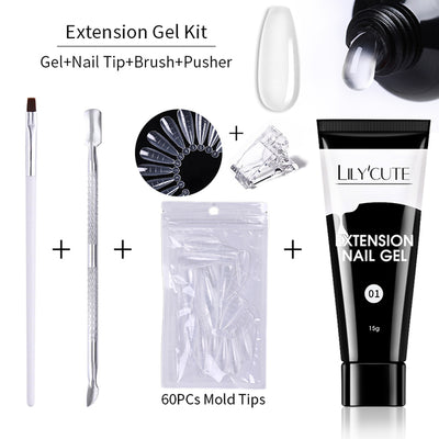 Kit de Gel para Extensión de Uñas 15ml - Image 4