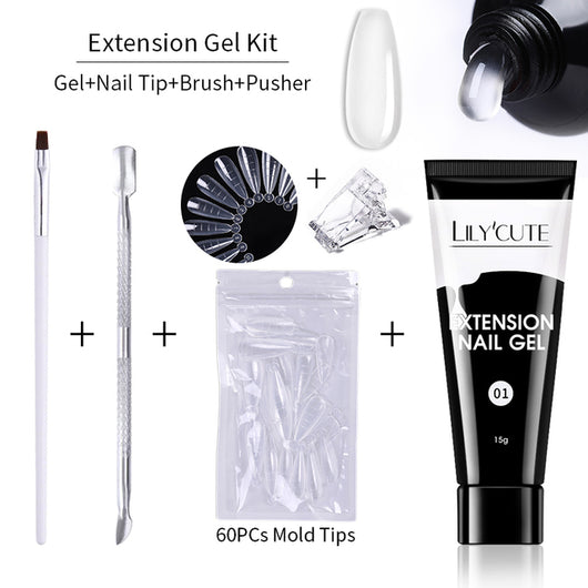 Kit de Gel para Extensión de Uñas 15ml - Image 4