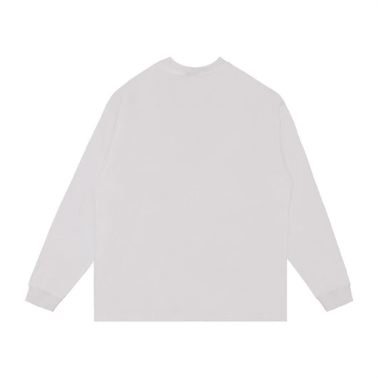 Playera Suelta Estampada para Hombre Cuello Redondo - Image 8