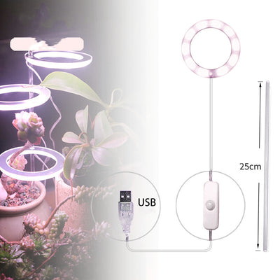 Lámpara LED de Espectro Completo para Plantas de Interior con USB - Image 11