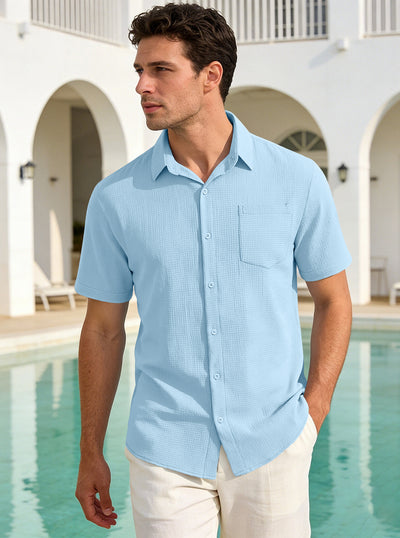 Camisas Business Casual Talla Grande para Hombre - Image 11