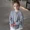Blusa Infantil Manga Larga Efecto Dos Piezas
