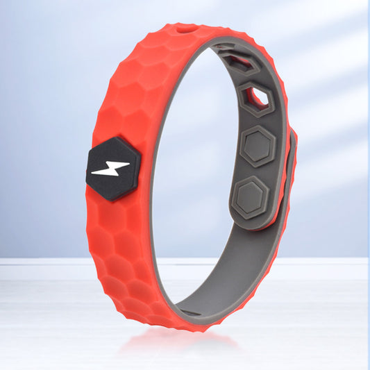 Pulsera de Silicona Antiestática Balance Energy Resistente al Agua