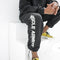 Men's Fleece Trousers Autumn Winter Adjustable Waist