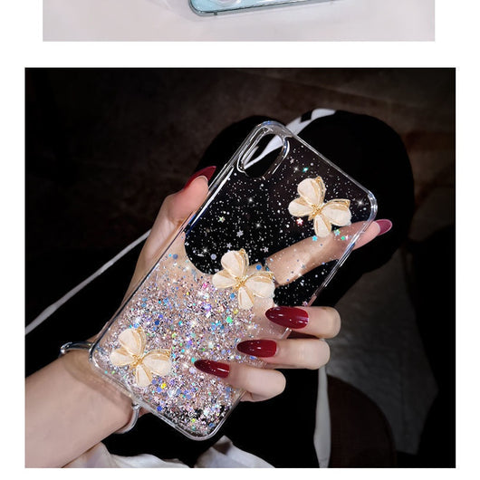 Funda para Teléfono con Mariposa Brillo Epoxi Suave - Image 12