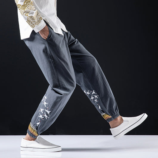 Pantalones Casuales Talla Grande Estilo Asiático para Hombre - Image 6