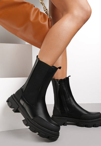 Botas Cortas Mujer con Suela Gruesa y Costuras Reforzadas - Image 6
