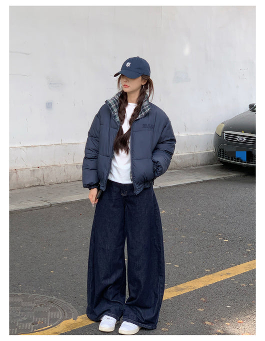 Abrigo Acolchado de Algodón Estilo Coreano para Mujer - Image 17