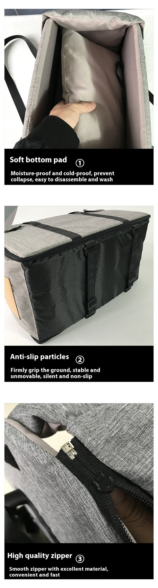 Bolsas Portátiles Plegables para Mascotas en Viajes - Image 11