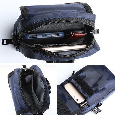 Bolsa Deportiva Bandolera Compacta de Un Solo Hombro para Hombre - Image 10