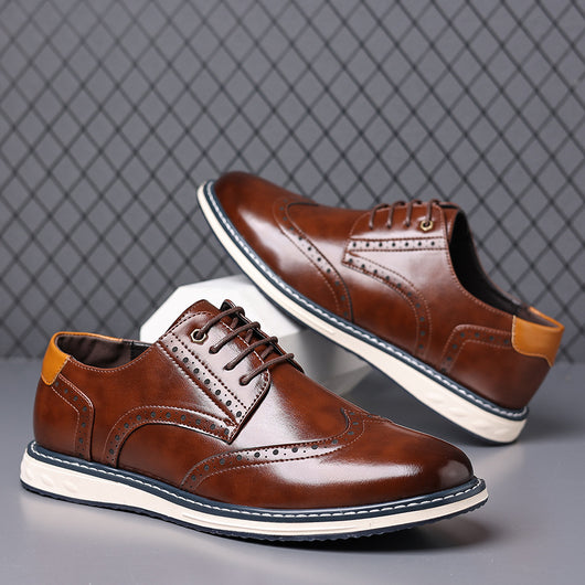Zapatos de Cuero para Hombre Estilo Ejecutivo Británico - Image 13