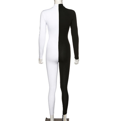 Jumpsuit Deportivo con Costuras Bicolor - Image 26
