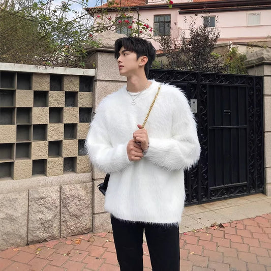 Suéter Holgado de Punto para Hombre - Abrigo Casual Otoño Invierno - Image 2