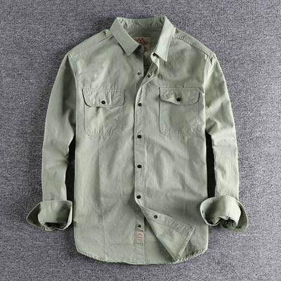 Camisa Vintage Casual para Hombre - Image 8
