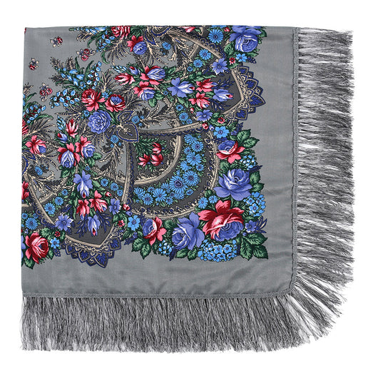 Chal Estampado con Protección Solar y Flecos - Image 33