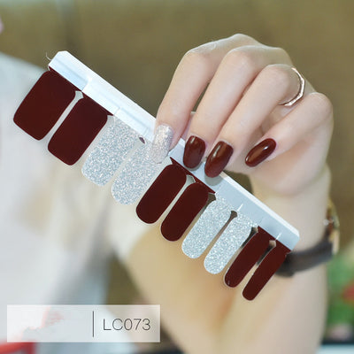 Calcomanías de Uñas Degradado Color Puro - Seguras para Embarazadas y Niños - Image 6