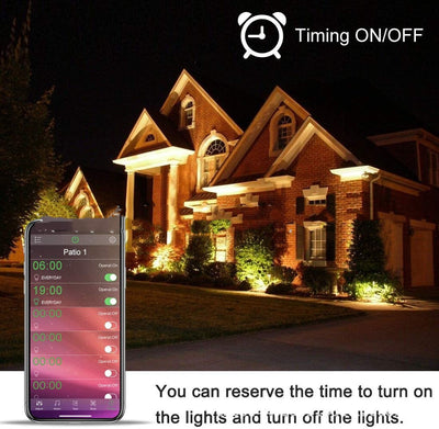 Foco LED Inteligente Bluetooth IP66 RGBW para Jardín - Image 7