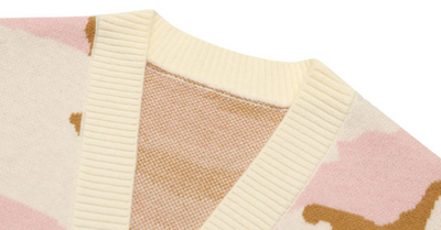 Cardigan Suéter Tejido Camuflaje para Mujer - Largo y Versátil - Image 13