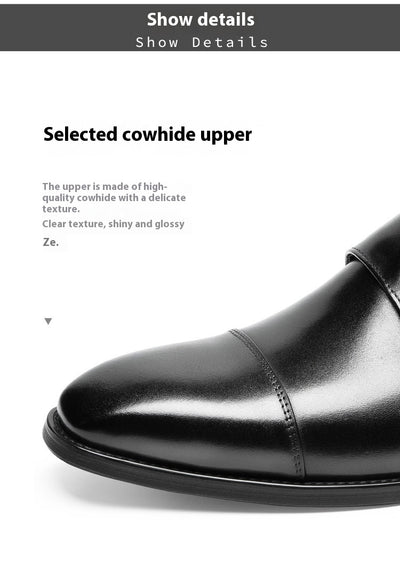 Zapatos de Cuero Premium para Hombre con Doble Hebilla - Estilo Ejecutivo - Image 13