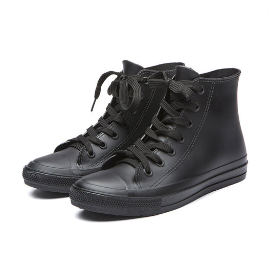 Botas Impermeables Coreanas Cortas Antideslizantes para Mujer - Image 9