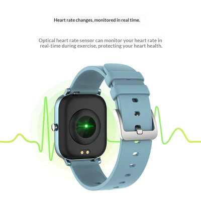 Pulsera Smartwatch Táctil con Monitor de Frecuencia Cardíaca y Presión Arterial - Image 8