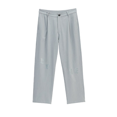 Pantalón Ancho de Tela Estampada Premium - Image 3