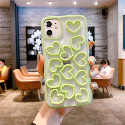 Funda iPhone 11 12Pro Max Amor 3D - Diseño Elegante y Protección Premium - Image 6
