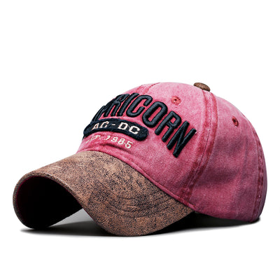 Gorra de Béisbol Denim Alphabet para Exteriores - Image 6