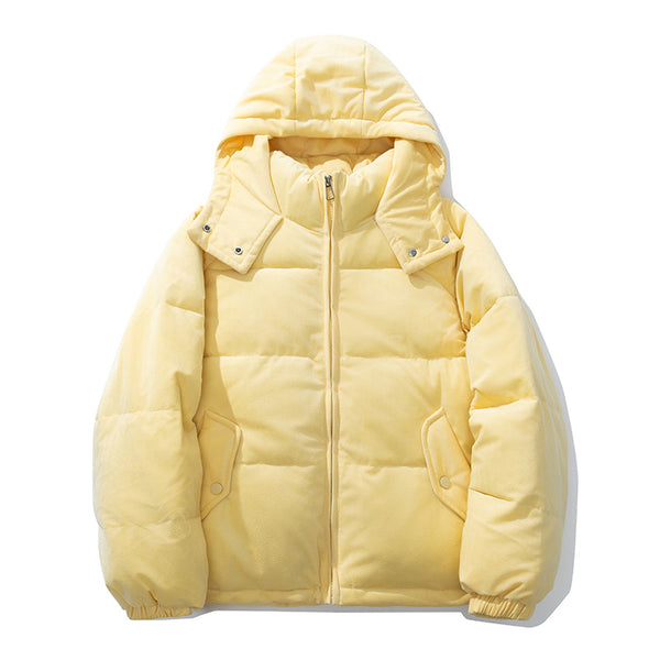Chaqueta Acolchada de Pana para Mujer - Diseño Moderno y Cálido