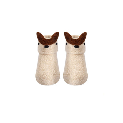 Calcetines Antideslizantes de Coral Fleece para Bebés y Niños Pequeños - Image 6