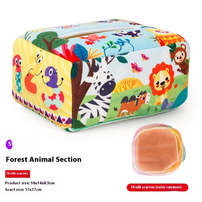 Caja de Juguete con Cordón de Tela para Papel Secante Infantil - Image 15