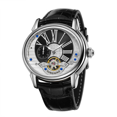 Reloj Mecánico de Estilo Clásico con Volante Visible para Hombre - Image 17