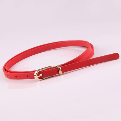 Cinturón Fino para Dama con Hebilla Pin - Versátil y Elegante - Image 4