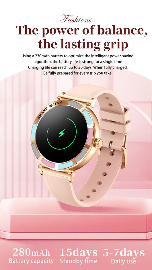 Reloj Inteligente H20 para Mujer con Llamadas Bluetooth HD - Image 30