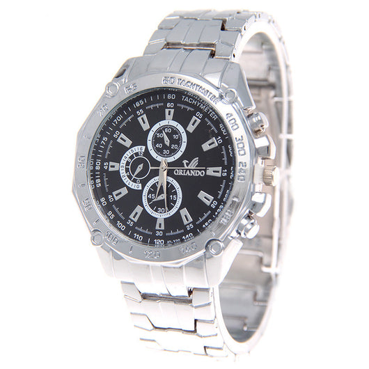 Reloj de Hombre con Correa de Acero Inoxidable - Image 4
