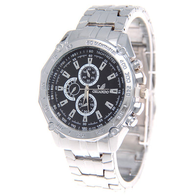 Reloj de Hombre con Correa de Acero Inoxidable - Image 4