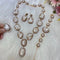 Conjunto de Joyería Nupcial: Collar y Anillo de Perlas
