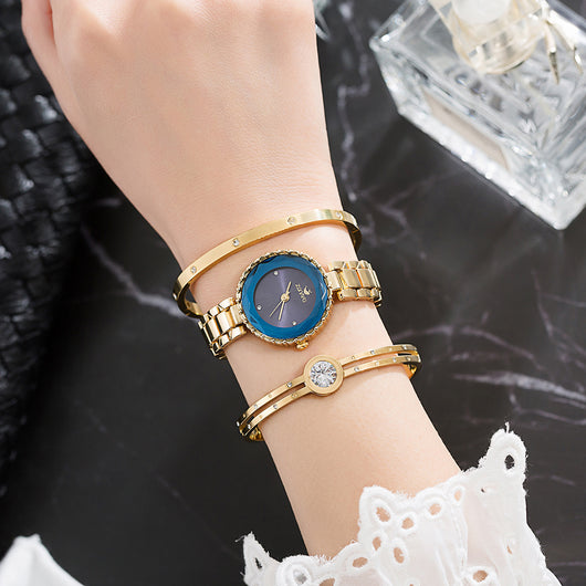Pulsera Combinada de Zircón y Diamante - Juego de 3 Piezas - Image 9