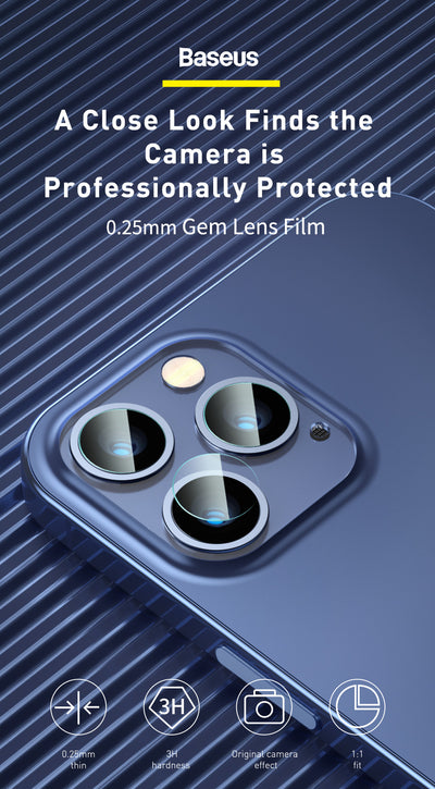 Protector de Lente Cámara 0.25mm para iPhone 12 Mini y iPhone 12 - Image 20