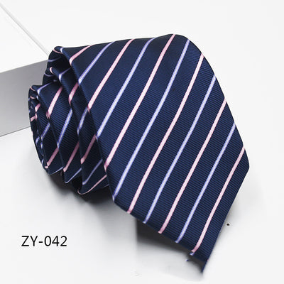 Corbata Clásica Rayada 1200D para Hombre - Elegancia Profesional - Image 43