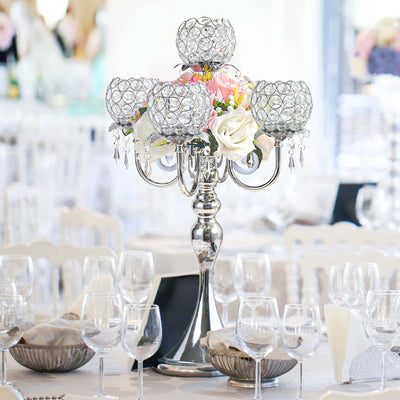 Candelabro de Cristal Luxury para Bodas y Eventos Elegantes - Image 17