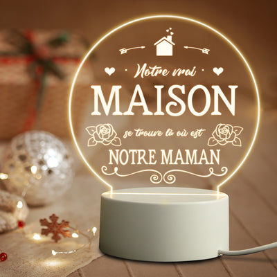 Lámpara LED Nocturna para Mamá - Luz Cálida de Cabecera - Image 13