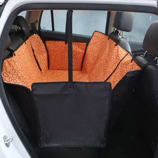 Tapete Protector para Mascotas en Auto - Diseño Impreso Doble Asiento Trasero - Image 25