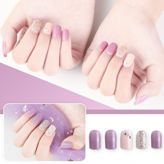 Uñas Postizas con Brillo Waterproof - Kit DIY en Caja - Image 31