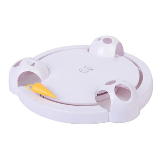 Carrusel Interactivo Eléctrico para Gatos - Juguete de Movimiento Continuo - Image 12