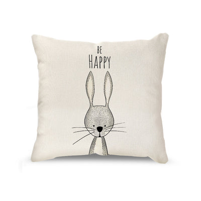 Funda de Almohada Decorativa Leoncito Adorable - Estilo Nórdico en Lino - Image 16