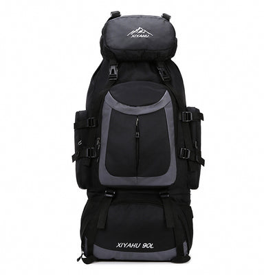 Mochila de Senderismo 90L XIYAHU - Resistente al Agua para Trekking y Acampada - Image 4