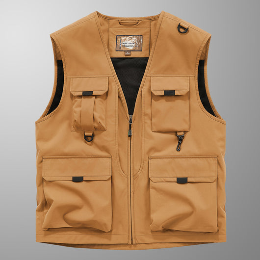 Chaleco de Pesca Multi-bolsillo para Hombre - Image 8