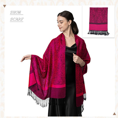 Elegante Chal Ligero de Lujo - Envolvente de Imitación Cashmere para Mujer - Image 76