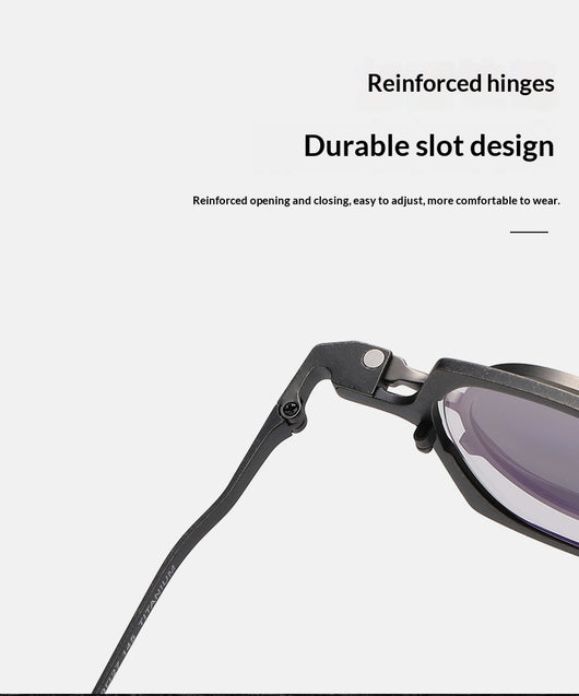 Gafas de Sol Polarizadas con Soporte Magnético de Titanio Puro - Image 11